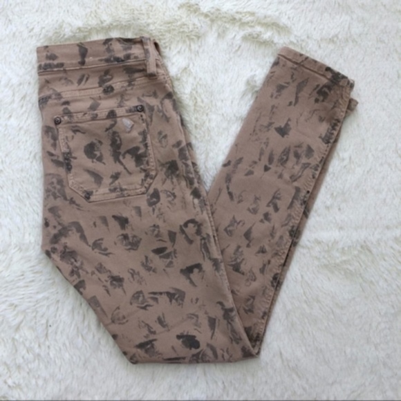 Anthropologie Denim - Anthropologie MiH taupe Ellsworth skinny jeans 26